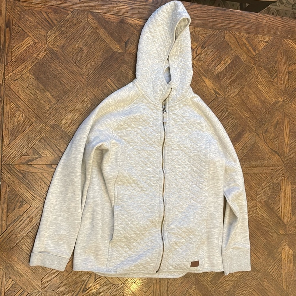 L.L. Bean Women’s Quilted Full Zip Sweatshirt